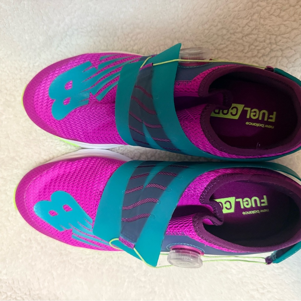 New Balance Purple and Teal Athletic Shoes